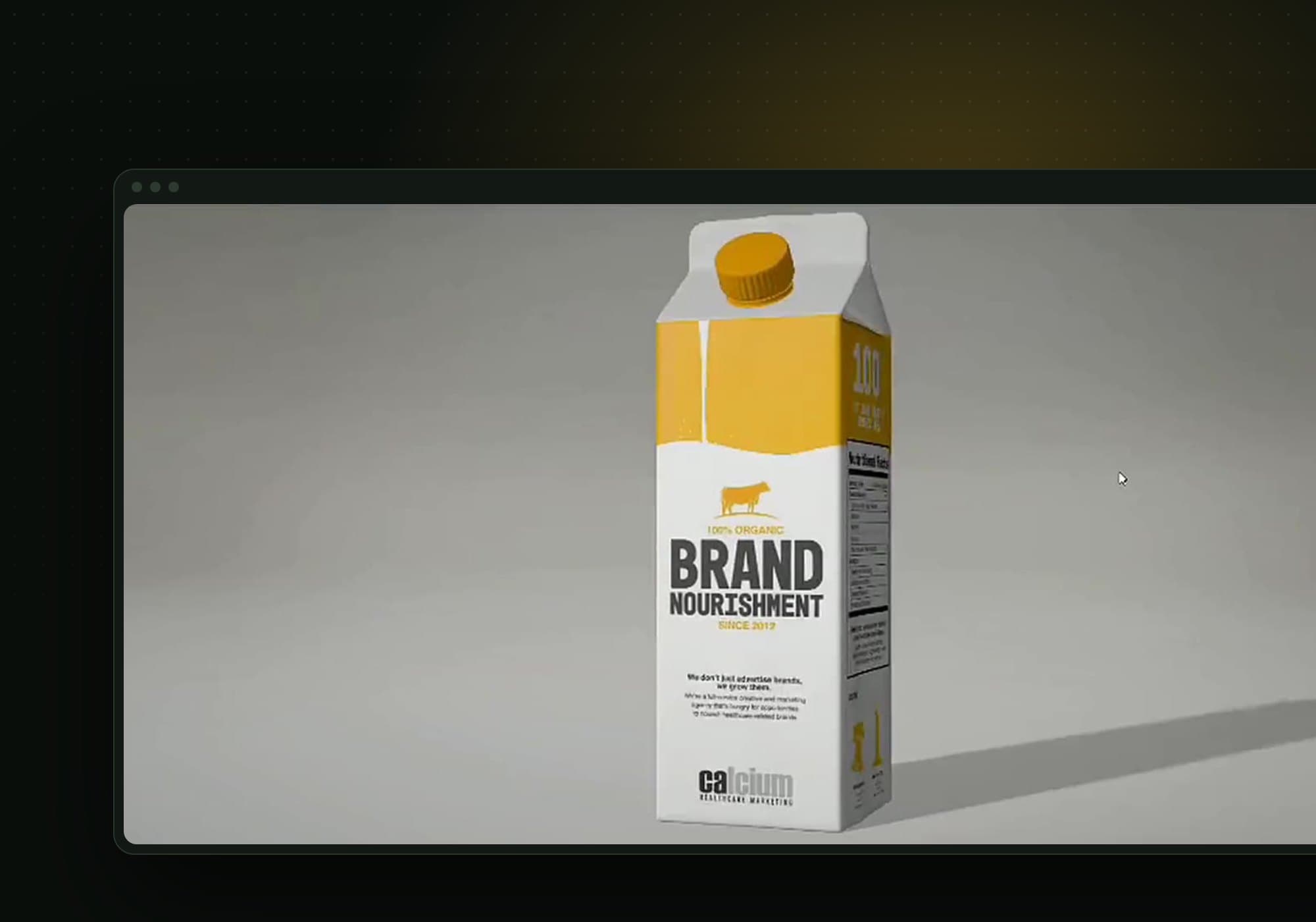 Calcium + Company, website project by Syncxperts