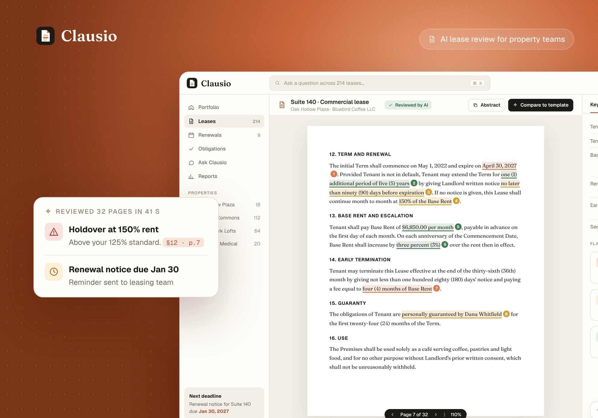 Clausio, web app project by Syncxperts